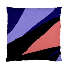 Purple And Pink Abstraction Standard Cushion Case (two Sides) by Valentinaart