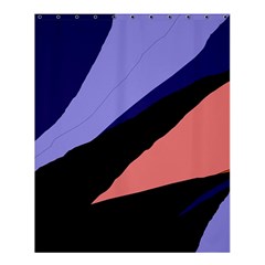 Purple And Pink Abstraction Shower Curtain 60  X 72  (medium)  by Valentinaart