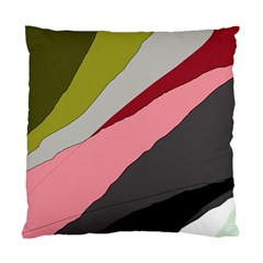 Colorful Abstraction Standard Cushion Case (two Sides) by Valentinaart