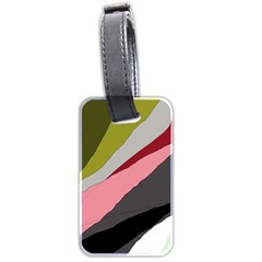 Colorful Abstraction Luggage Tags (two Sides) by Valentinaart