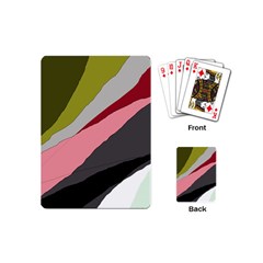 Colorful Abstraction Playing Cards (mini)  by Valentinaart