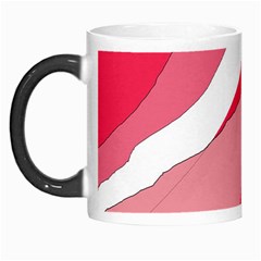 Pink Abstraction Morph Mugs by Valentinaart