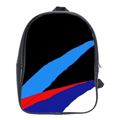 Colorful Abstraction School Bags(large)  by Valentinaart