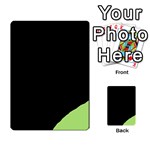 Green ball Multi-purpose Cards (Rectangle)  Back 1