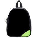 Green ball School Bags (Small)  Front