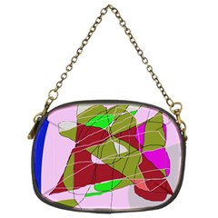 Flora Abstraction Chain Purses (two Sides)  by Valentinaart