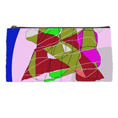 Flora Abstraction Pencil Cases by Valentinaart