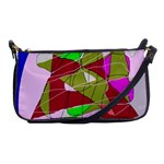 Flora abstraction Shoulder Clutch Bags Front