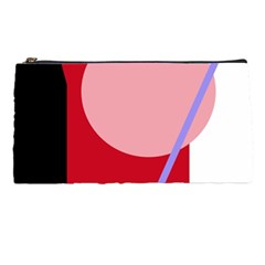 Decorative Geomeric Abstraction Pencil Cases by Valentinaart