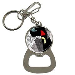 Decorative Abstraction Bottle Opener Key Chains by Valentinaart