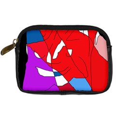 Colorful Abstraction Digital Camera Cases by Valentinaart