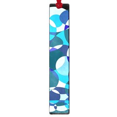 Blue Abstraction Large Book Marks by Valentinaart