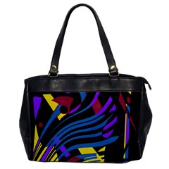 Optimistic Abstraction Office Handbags by Valentinaart