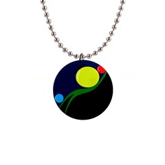 Falling  Ball Button Necklaces by Valentinaart