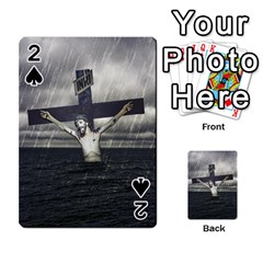 Jesus On The Cross At The Sea Playing Cards 54 Designs 