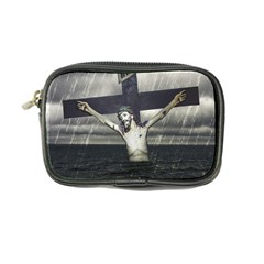 Jesus On The Cross At The Sea Coin Purse by dflcprints