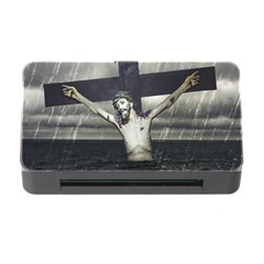 Jesus On The Cross At The Sea Memory Card Reader With Cf by dflcprints