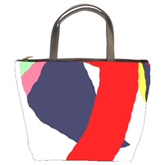 Beautiful Abstraction Bucket Bags by Valentinaart