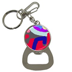 Crazy Abstraction Bottle Opener Key Chains by Valentinaart