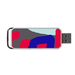 Crazy Abstraction Portable Usb Flash (two Sides) by Valentinaart