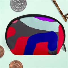 Crazy Abstraction Accessory Pouches (large)  by Valentinaart