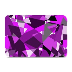 Purple Broken Glass Plate Mats by Valentinaart