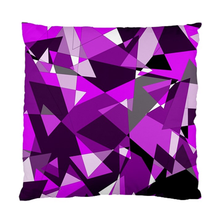 Purple broken glass Standard Cushion Case (Two Sides)