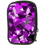 Purple broken glass Compact Camera Cases Front