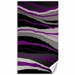 Purple and gray decorative design Canvas 40  x 72   39.28 x69.23  Canvas - 1