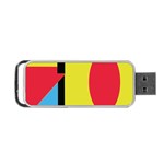 Abstract landscape Portable USB Flash (Two Sides) Front