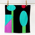 Abstract landscape Face Towel Front