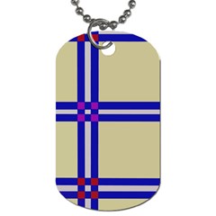 Elegant Lines Dog Tag (two Sides) by Valentinaart