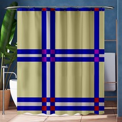 Elegant Lines Shower Curtain 60  X 72  (medium) 