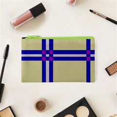 Elegant Lines Cosmetic Bag (xs) by Valentinaart