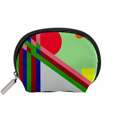 Decorative Abstraction Accessory Pouches (small)  by Valentinaart