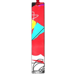 Colorful Abstraction Large Book Marks by Valentinaart