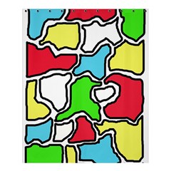 Colorful Abtraction Shower Curtain 60  X 72  (medium)  by Valentinaart