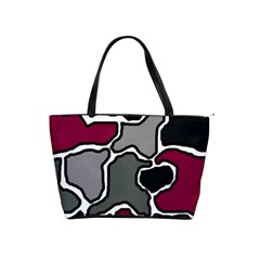 Decorative Abstraction Shoulder Handbags by Valentinaart