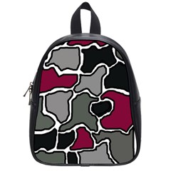 Decorative Abstraction School Bags (small)  by Valentinaart