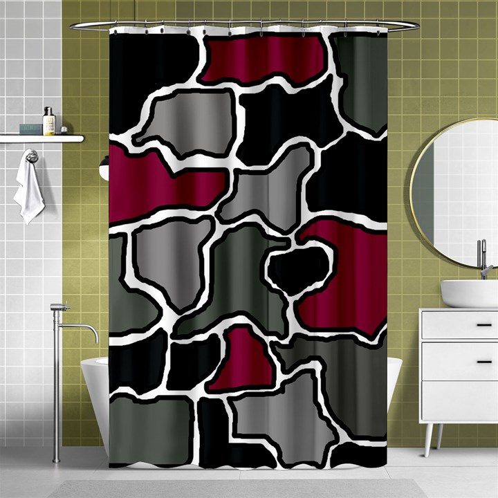 Decorative abstraction Shower Curtain 48  x 72  (Small) 