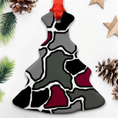 Decorative Abstraction Ornament (christmas Tree) by Valentinaart