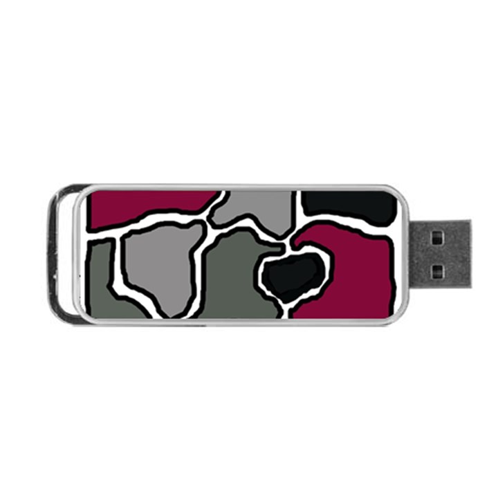 Decorative abstraction Portable USB Flash (One Side)