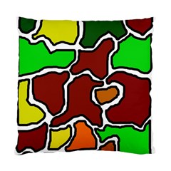 Africa Abstraction Standard Cushion Case (one Side) by Valentinaart