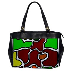 Africa Abstraction Office Handbags by Valentinaart