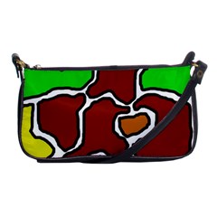 Africa Abstraction Shoulder Clutch Bags by Valentinaart