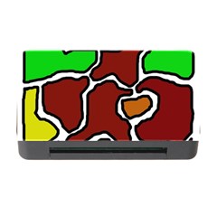 Africa Abstraction Memory Card Reader With Cf by Valentinaart