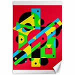 Colorful geometrical abstraction Canvas 20  x 30   19.62 x28.9  Canvas - 1