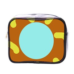 Abstract Sun Mini Toiletries Bags by Valentinaart