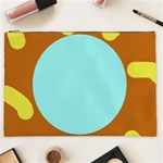 Abstract sun Cosmetic Bag (XXL)  Front