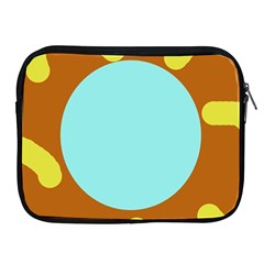 Abstract Sun Apple Ipad 2/3/4 Zipper Cases by Valentinaart